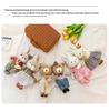 Adorable Rabbit & Bear Plush Toy, Eight-Inch Claw Machine Doll, Valentine's Day Gift