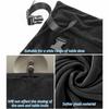 New 1Pcs Kids Airplane Seat Extender Flannel Toddler Airplane Bed with Side Pocket Comfort Breathable Travel Foot Rest Hammock