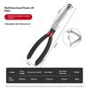 8 Inch 60 Degree Electrical Disconnect Pliers For Automotive Connectors Sensors Angled Wire Removal Tool