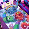 Game Rainbow Friends Print Rug, Washable Floor Carpet, For Entryway Dorm Laundry Room Office Study, Home Decor Birthday Christmas Gift