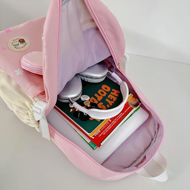 The New Schoolbag Is High-value, Fresh and Sweet, Candy-colored Backpack, Light and Large-capacity Mental Illness for Junior High School Students