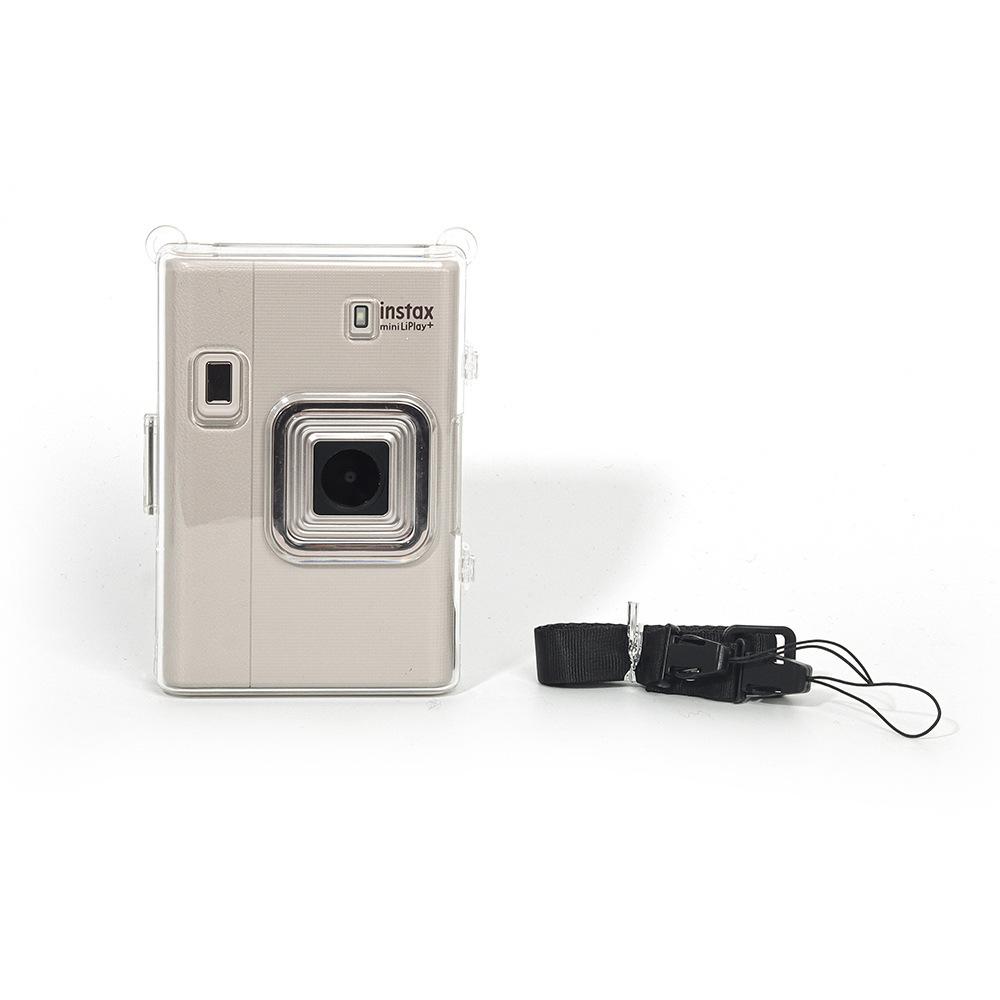 [Film Lab] Instax Mini LiPlay+/gen2 Transparent Case Camera Protective Case with Strap CAA77