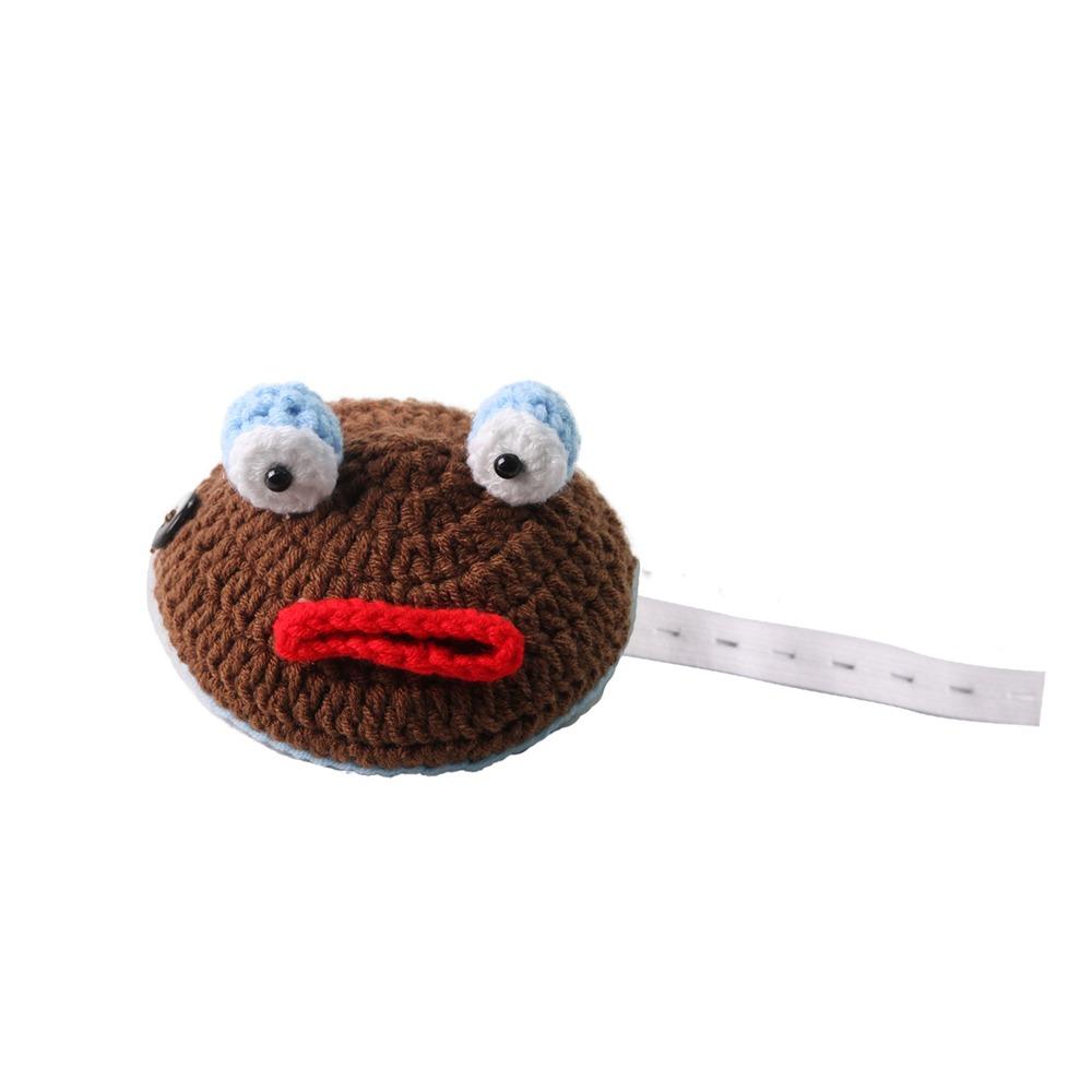 Adjustable Strap Knitted Turtle Sweater Comfortable Fit Turtle Costume  Cosplay Event 10cm/3.94in коричневый