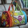 3D VW Bus Retro Travel & Gym Bag: Trendy Short-Distance Fashion