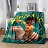 1pc, Antonio Inspired Toucan & Capybara Blanket Perfect for Home Decor, Couch Blanket, Travel Gift, Outdoor Blanket, Camping
