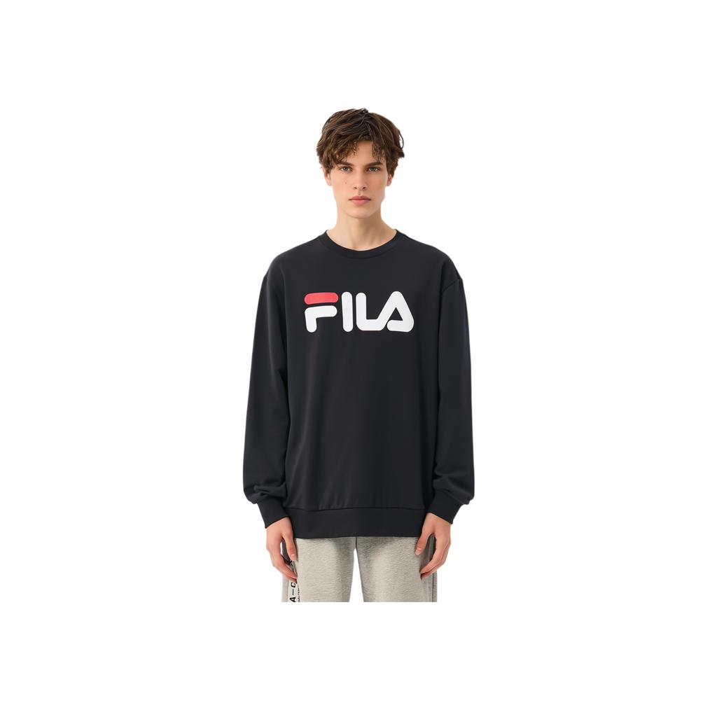 New FILA Sweatshirt Unisex Legend Blue F51U144231FNV