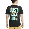 Nike Dri-FIT Cartoon Print Crew-Neck Short Sleeve T-Shirt Men Tops Black FD0064-010
