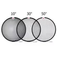 soonpho mb Grid Diffuser 6.7'' 17cm 10 20 30 40 50 60 Degree for Bowens Standard Reflector Photography Studio Flash Light