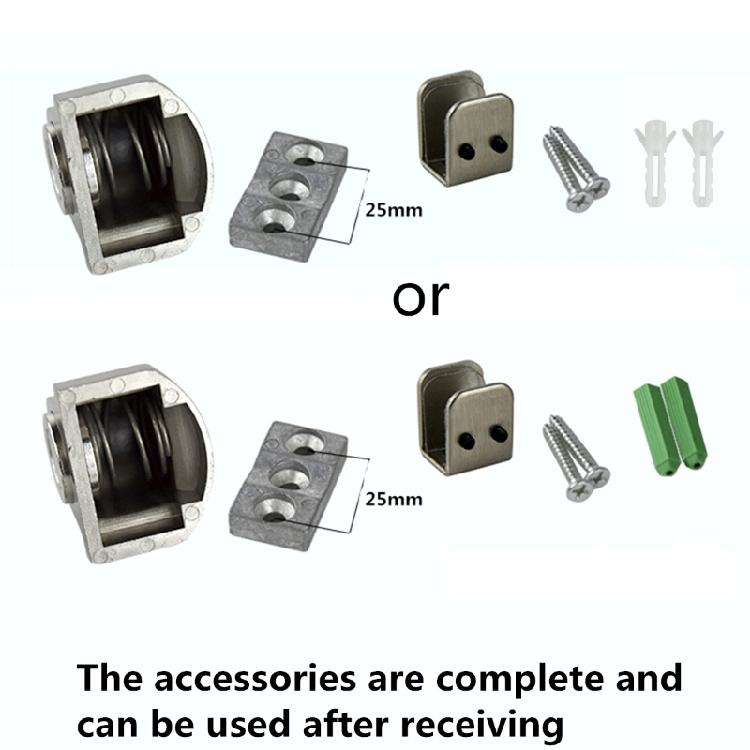

Heavy Duty Magnetic Door Stopper Spring Lock Door Retainer Glass Door Hardware S серебряный