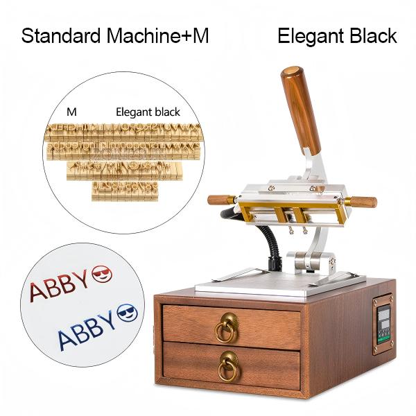 ZONESUN WT-90XT Wooden stamp Digital PVC Card Book Leather Paper Wood Custom Logo Embossing Hot Foil Stamping Machine
