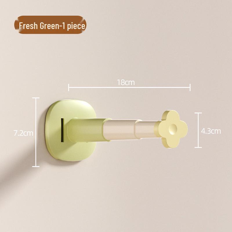 Wall-Mounted Retractable Clothes Hanger Rack - No Punch, No Trace Organizer for Home Balcony