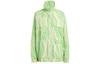 X Stella McCartney Jackets Women's Green Stand Collar Moderate Workwear HS0988