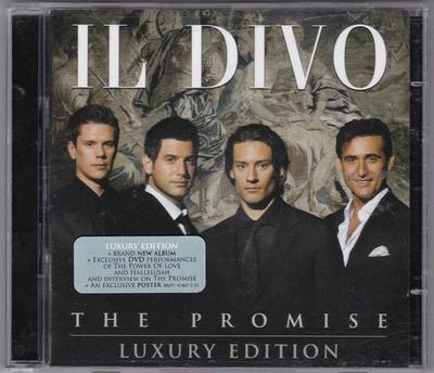 CD IL DIVO - Promise  88697414692 Syco Music 2008 US Pop Μεταχειρισμένο