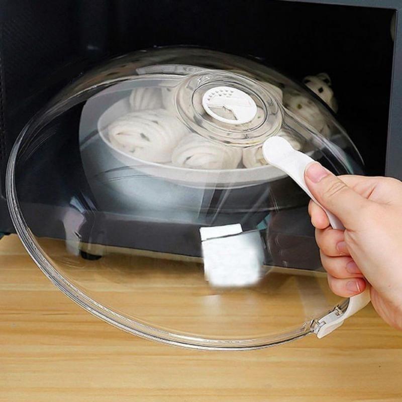 Kryt do mikrovlnné trouby Kryt do mikrovlnné trouby na potraviny Kryt do mikrovlnné trouby bez BPA Vysoký mikrovlnný talíř Kryt na ohřev mikrovlnného talíře Kryt na talíř s rukojetí