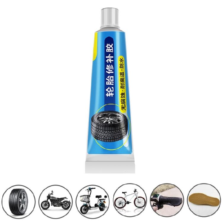 Tire Repair Liquid Rubber Adhesive Black GlueFast Caulk Repair Seal Tyre Sealant