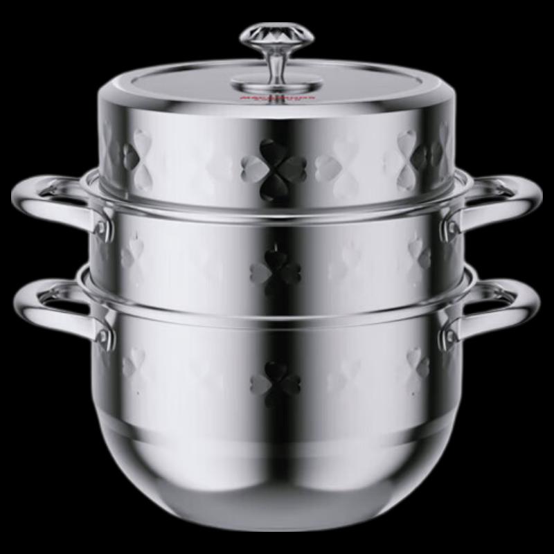 Macaiiroos 304 Stainless Steel Multi-Layer Steamer Pot
