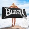 Blegh Heavy Metal Metalcore Deathcore Beach Towel Soft Microfiber Quick Dry Absorbent Quick Towels For Bath