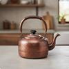 Handcrafted Copper Kettle | Stovetop, Teapot, for Kitchen 3L Normal Gas