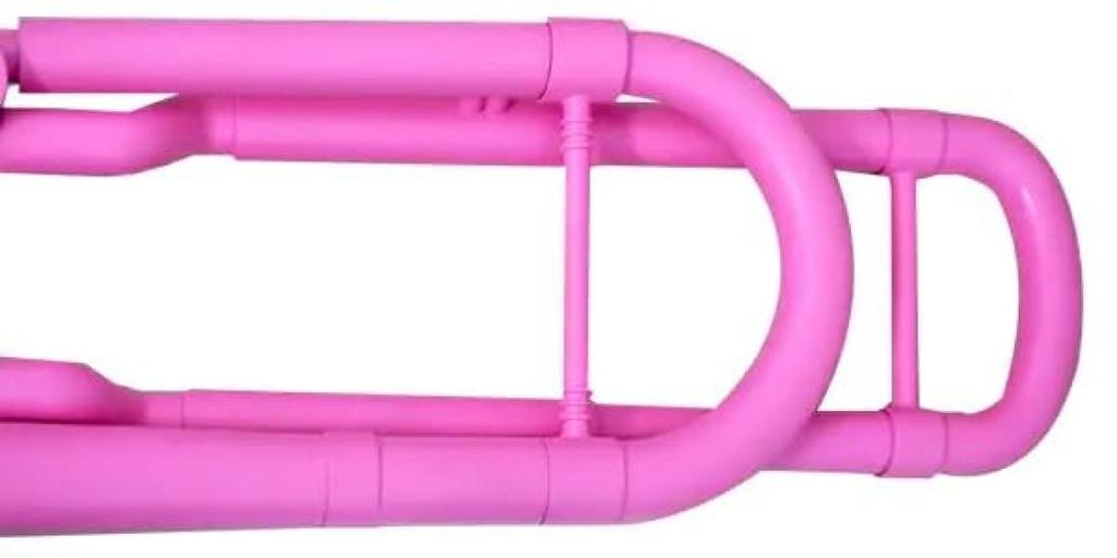 PLAYTECH Tenor Bass Trombone, ABS Resin, Pink, PTSL110PK