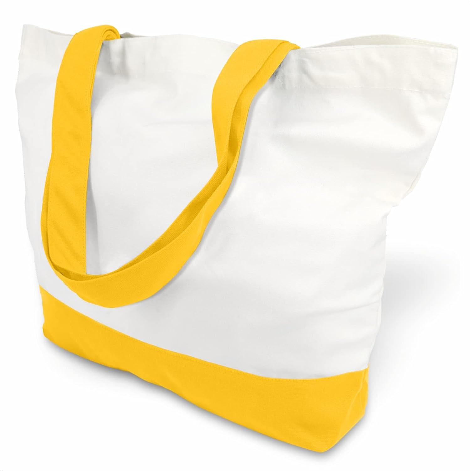 

Простая повседневная холщовая сумка, сумка Bento, ланч-бокс, пляжная сумка-тоут, простая сумка-тоут SG жёлтый