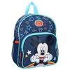 Disney Mickey Mouse Kids Backpack 2 Zipper Compartments 29x23x8cm Lightweight Durable School Bag
