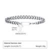 Customized Cross Charm Bracelets for Men Boys,Waterproof Stainless Steel Chain Links Wristband,Trendy Jewelry Gift to Father BBF