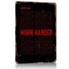 Nobody Cares Work Harder Metal Poster Tin Sign Wall Art Customizable Metal Signs for Home Decoration Bar Accessories Room Decor