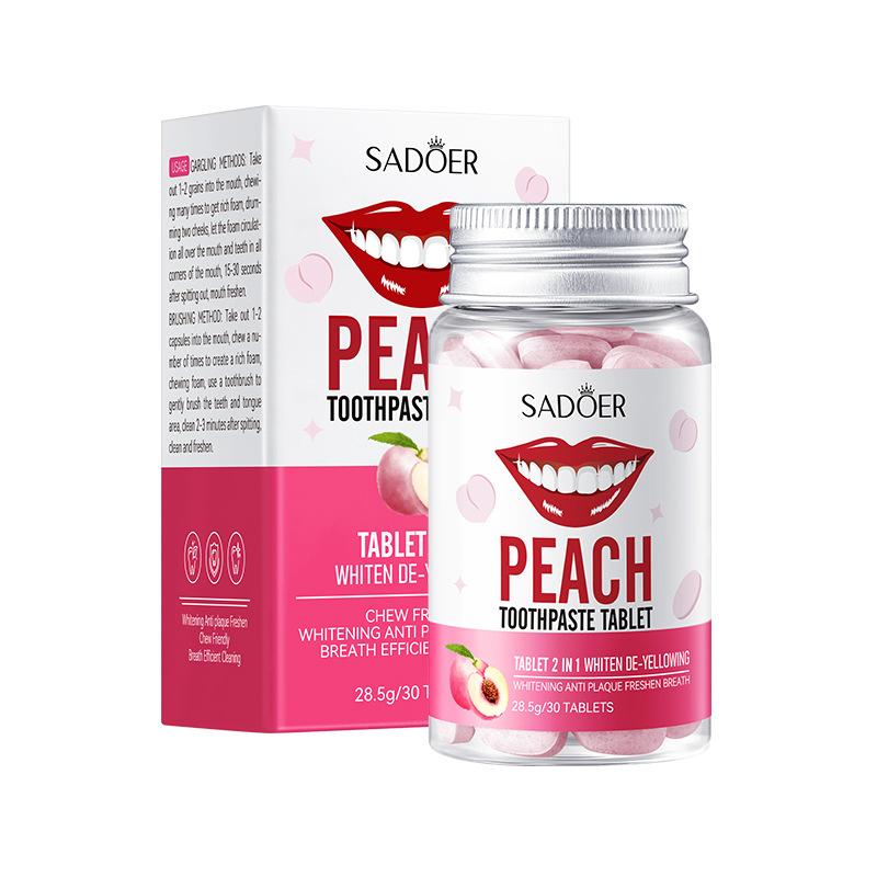 Probiotic Solid Toothpaste Breath Freshener To Remove Bad Breath Oral Anti-moth Solid Teeth Removes Yellow and Cleans Teeth