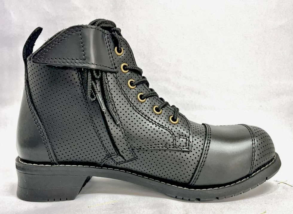 Motorcycle Boots [Wildwing] Punch-BLK
