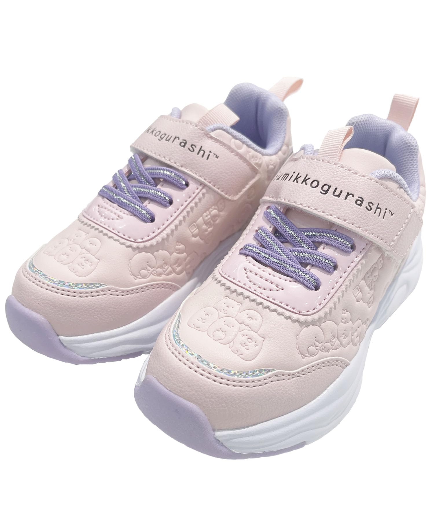 

Kids Sumikko School Athletic Easy to Easy to cm [ACROSS] Sneakers, Sneakers, Gurashi, Girls, School, Kindergarten, Shoes, Shoes, Lightweight, Walk, рожевий