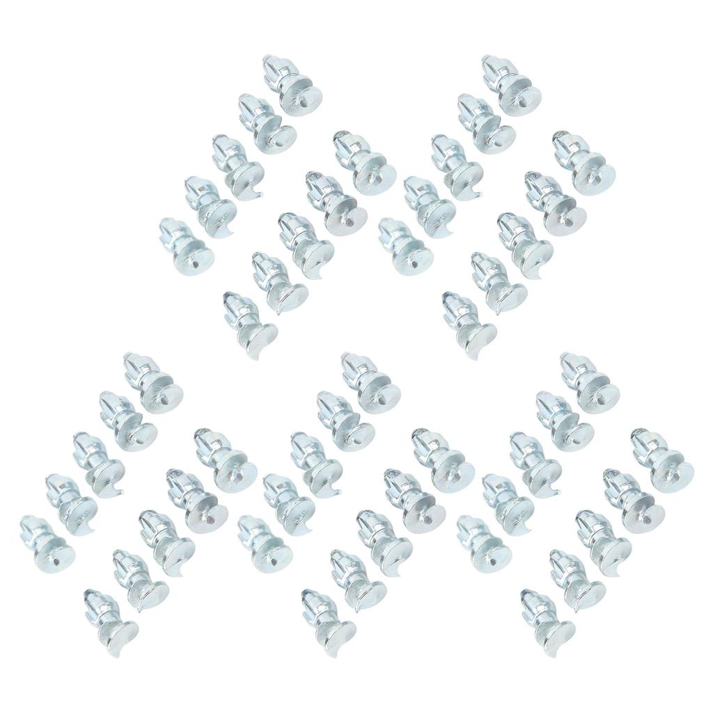 50PCs Tire Thread Studs Tungsten Steel Screw for Loader Skid Steer Tractor Forklift Motorcycle Off‑Road Vehicle