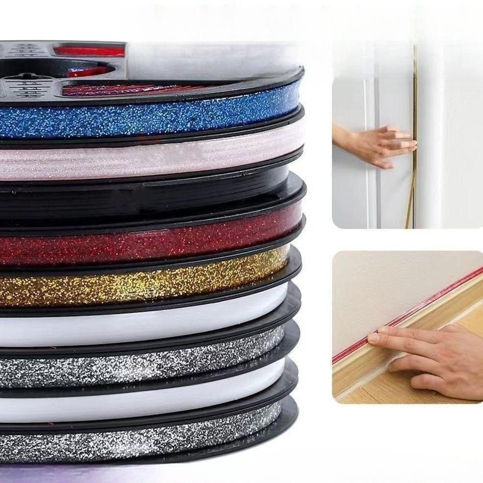 Samolepicí dekorativní PVC lišta na hranu zdi prémiové kvality pro stylové interiéry