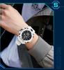 Sanda Teen Multi-functional Waterproof Sports Watch with Alarm & Luminous Display