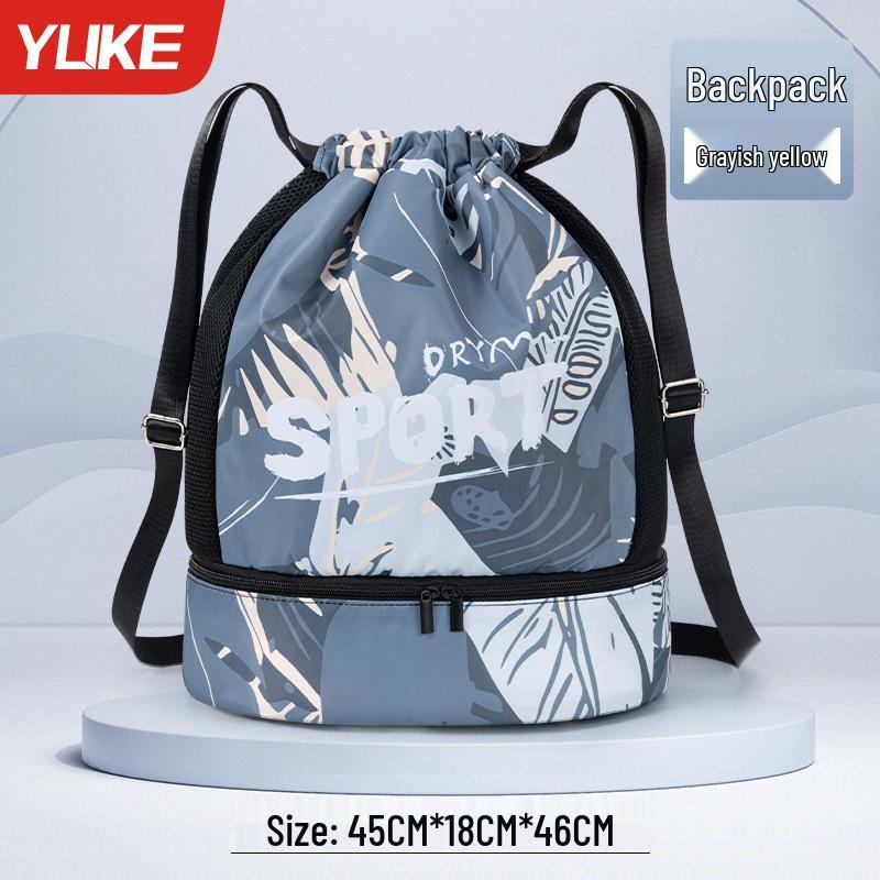 

Водонепроницаемая сумка для спортзала и путешествий с отделением для влажного/сухого - Большая вместимость для мужчин и женщин, Идеальна для плавания и спорта