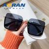 Women's Sunglasses2026New Trendy Square Large-frame Sunglasses for Women, Korean Version, UV Protection, Makes the Face Look Smaller, Natural Look