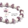 10-20Pcs 16x12mm Liuli Silica Lampwork Mushroom Beads Colourful Loose Glass Beads For Needlework DIY Jewelry Making Accessories