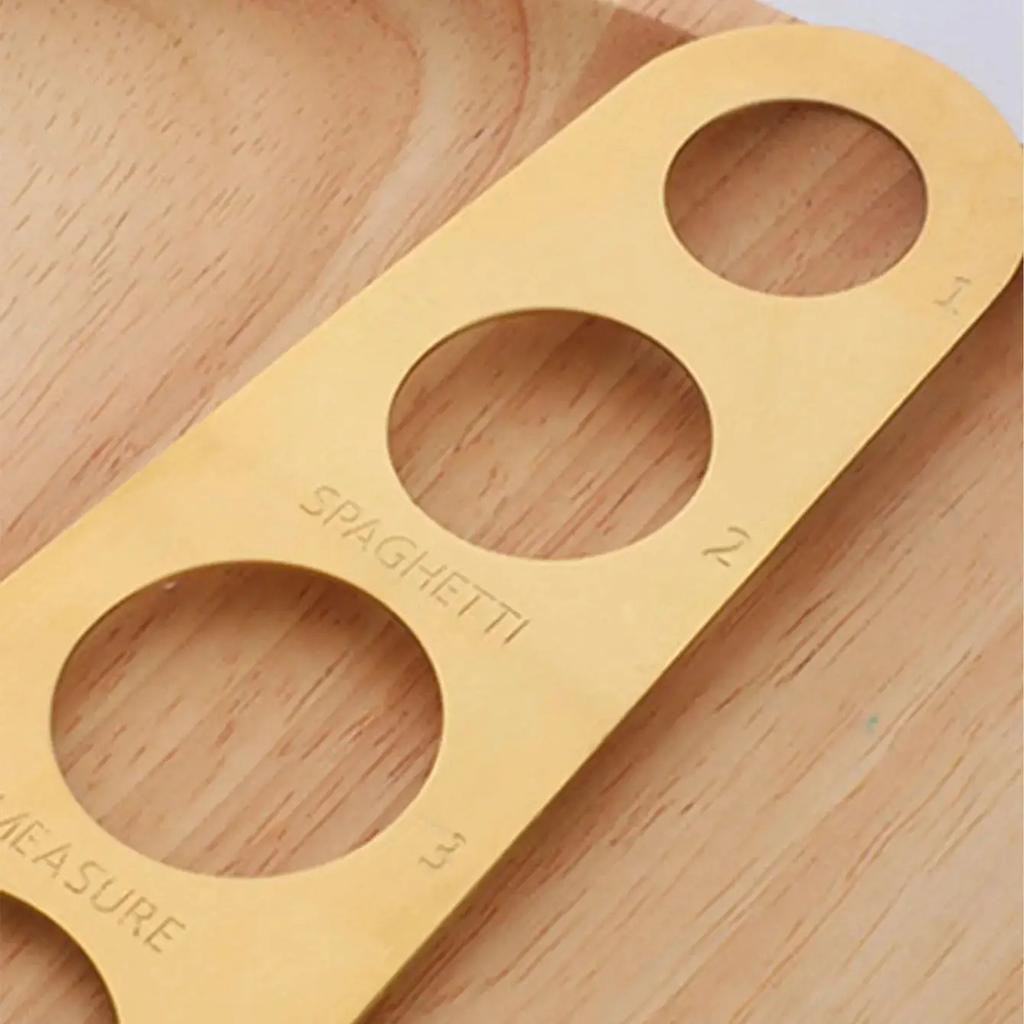 1pc-Quick and Easy Pasta Measuring Tool -Stainless Steel Spaghetti Measurer for Kitchen and Cooking