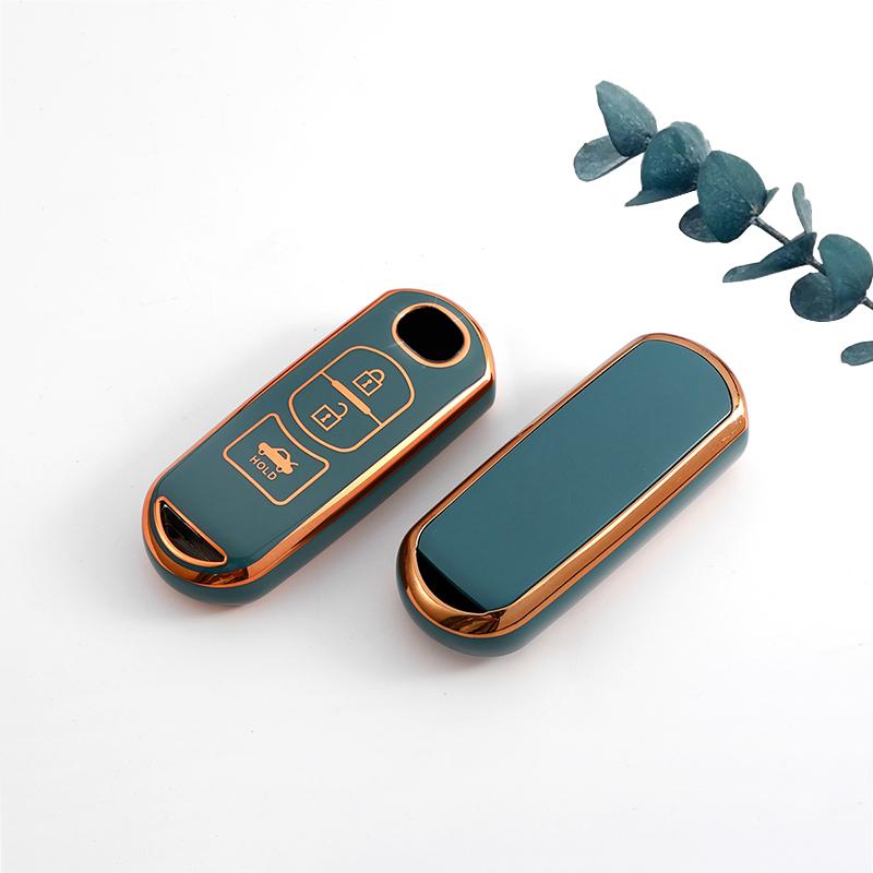 

Чехол из ТПУ с дистанционным управлением для MAZDA 2 3 5 6 CX-3 CX-5 CX-7 CX-9 Speed ​​Miata MX5, защитная куртка серый