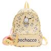 Hello Kitty Kuromi Cute Cartoon Kids Backpack With Breathable Nylon For Elementary School Use