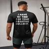 Summer Polyester Moisture Absorbing Comfortable Weird T-Shirts Men Quick Dry Polyester Tee Short Sleeve Summer Tops Streetwear