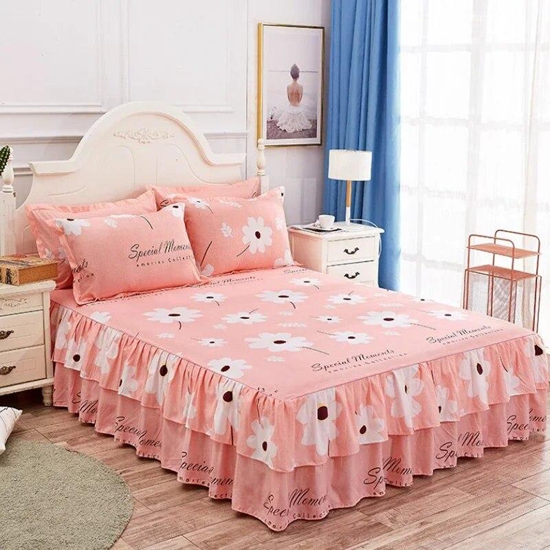 Юбка-кровать с цветочным принтом принцессы — фото 18