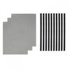 23x1cm Plastic Welding Rods with 3 Mesh for TPO and For PP Plastic Repairs