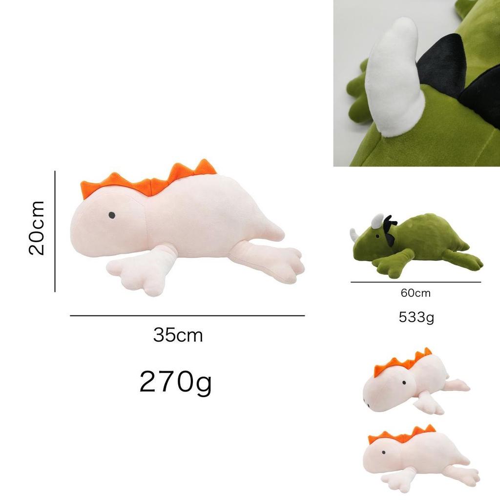 Soft Weighted Dinosaur Plushie For Toddlers And Kids