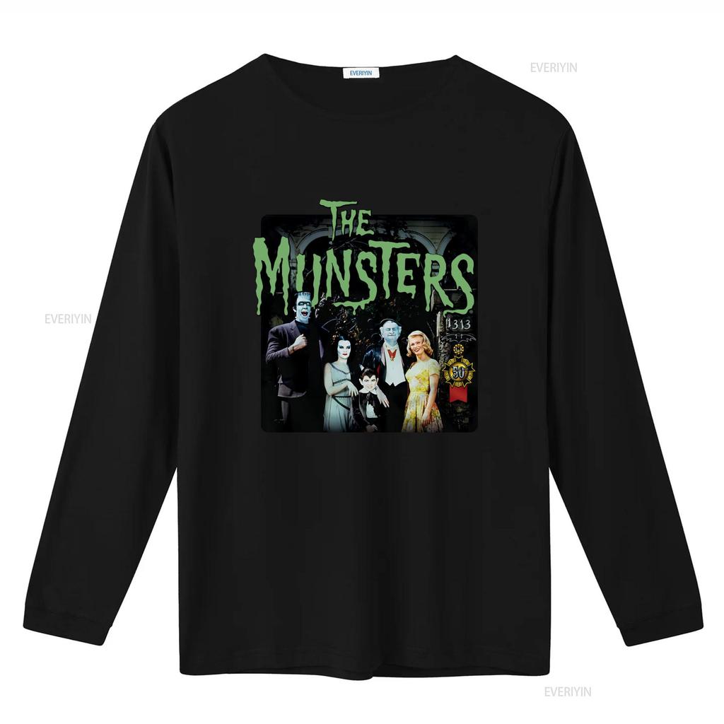 50 Years Munsters The 1313 Classic TV Show Mens Regular Fit T Shirt Vintage Washed Breathable Soft Homme Unisex Graphic