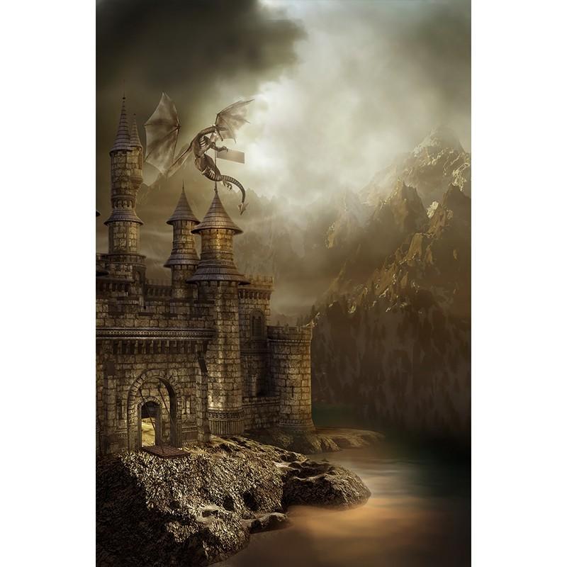 

5D Круглый Diy Алмазная картина Наборы для вышивки крестом 5D Алмазная мозаика Вышивка Пейзаж Животные Горный хрусталь Мозаика Подарок Украшение дома DIY Ручная работа