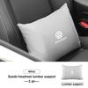 D5 For Volkswagen VW Car Seat Headrest Durable Comfort Neck Support Non Slip Pillow Scirocco Passat Polo B5 B6 B7 CC Tiguan Sharan