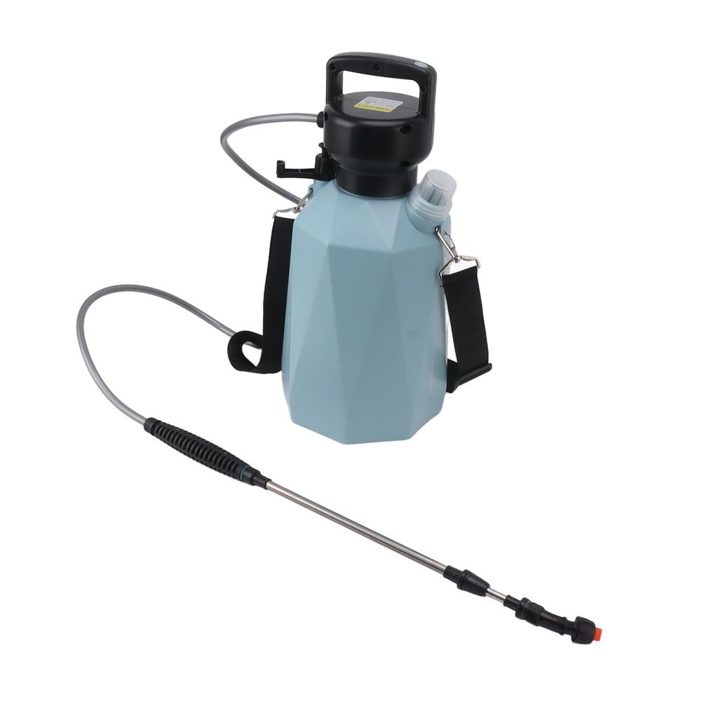 Electric Spray Bottle 3 Nozzles 2400 Mah 3.7V 5L Battery Powered Sprayer for Garden Fertilizing for Plant