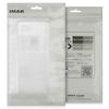 IMAK UX-4 Series For iPhone 15 Plus Case Straight Frame Four Corner Shockproof Clear TPU Cover