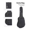 36/38 Inch Oxford Cloth Guitar Bag Thick Padding Acoustic Guitar Case Gig Bag with Zippers for Performance Carring Case