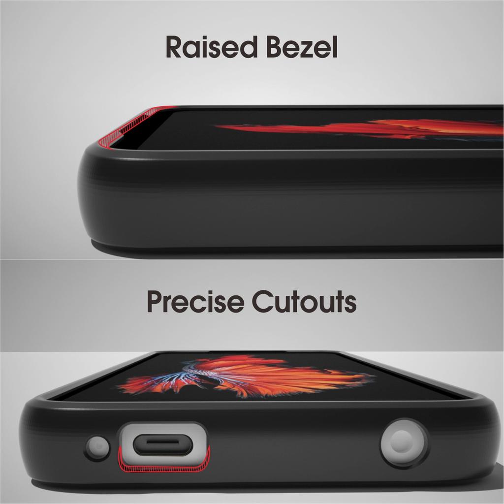 IBMRS Чехол для Asus ROG Phone 6 5G/Phone 6 Pro 5G/Phone 6D 5G Жесткая ПК задняя панель+Мягкая ТПУ рамка Защитная крышка